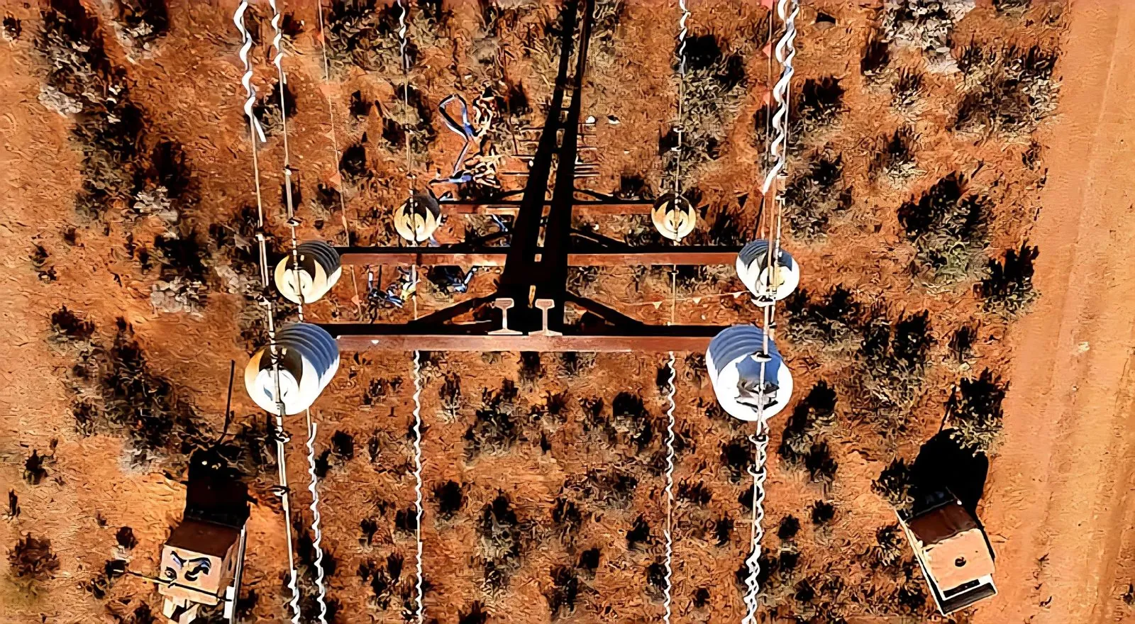 Powerline maintenance from above