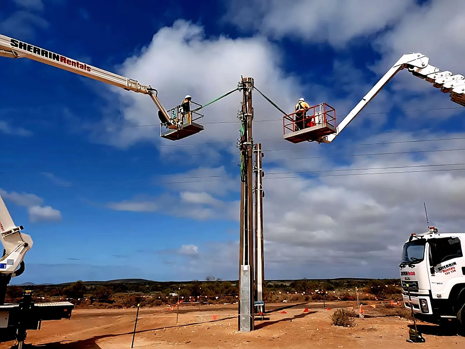 High voltage cable preparation
